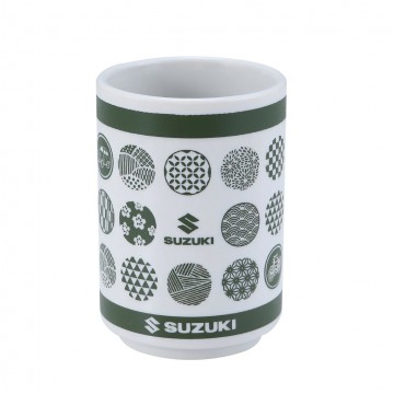 Suzuki 圖案傳統茶杯 (綠)