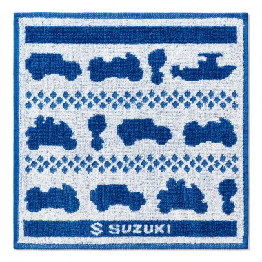 Suzuki 手巾 (藍)