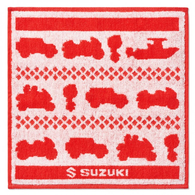 Suzuki 手巾 (紅)